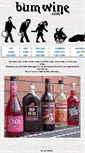Mobile Screenshot of bumwine.com